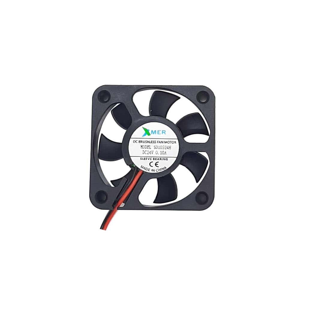 50X50X10mm 24V 0.10A 2P 7000Rpm Xmer Fan