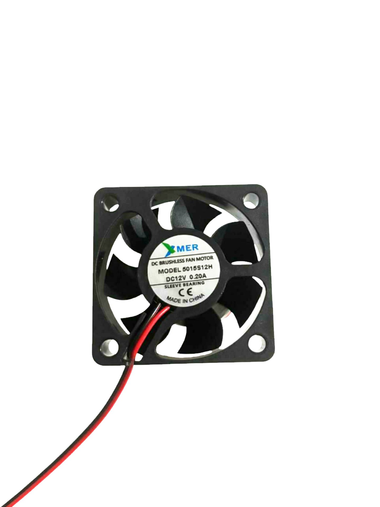 50X50X15mm 12V 0,20A 2P Xmer Fan