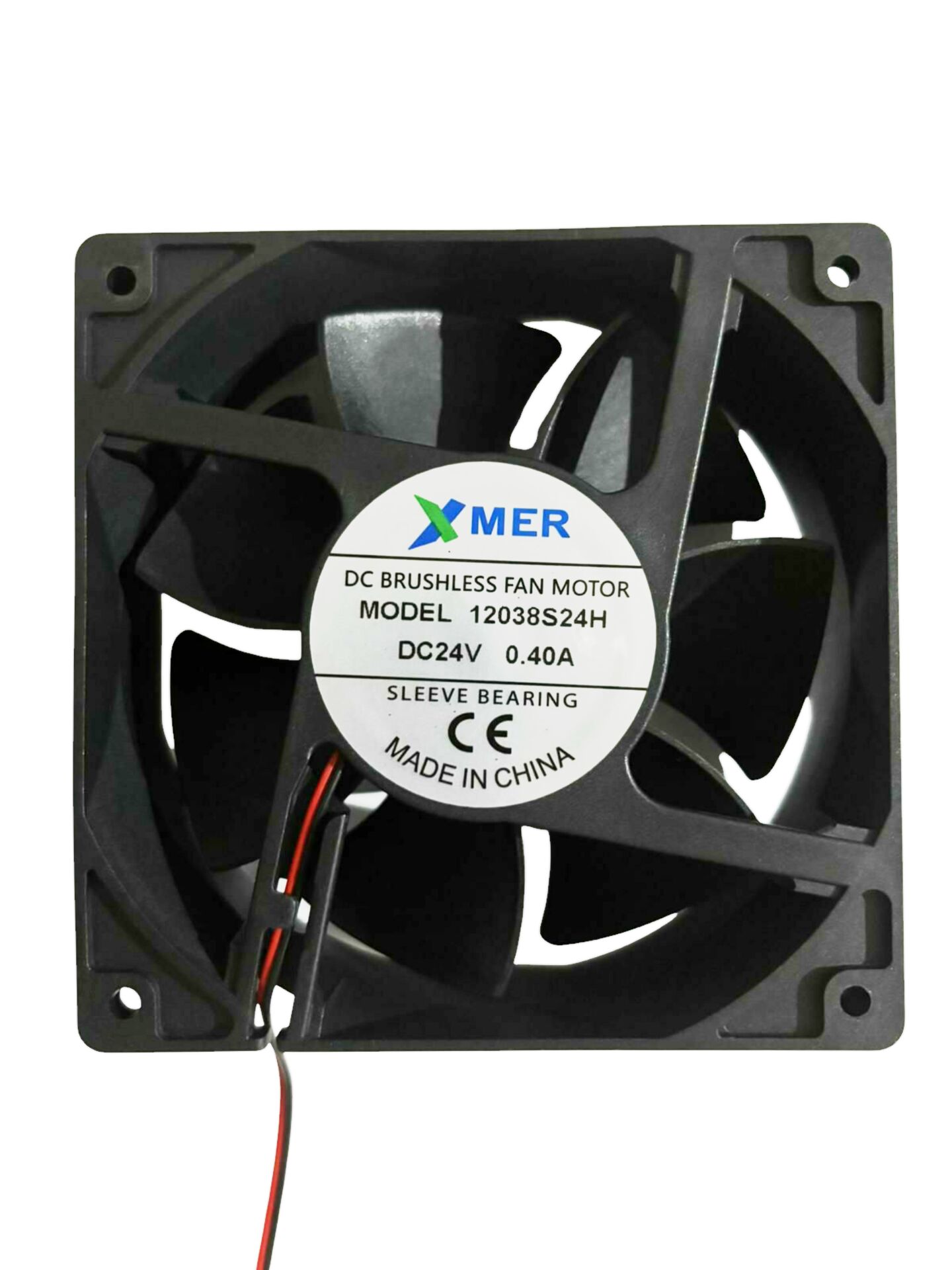 120x120x38mm 24V 0.40A 2P Xmer Fan