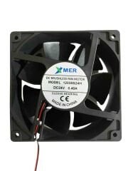 120x120x38mm 24V 0.40A 2P Xmer Fan