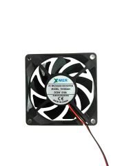 70X70X15mm 24V 0.10A 2P Xmer Fan