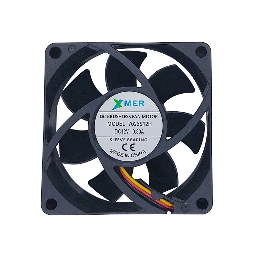 70X70X25mm 12V 0.30A 3P 3800Rpm  Xmer Fan