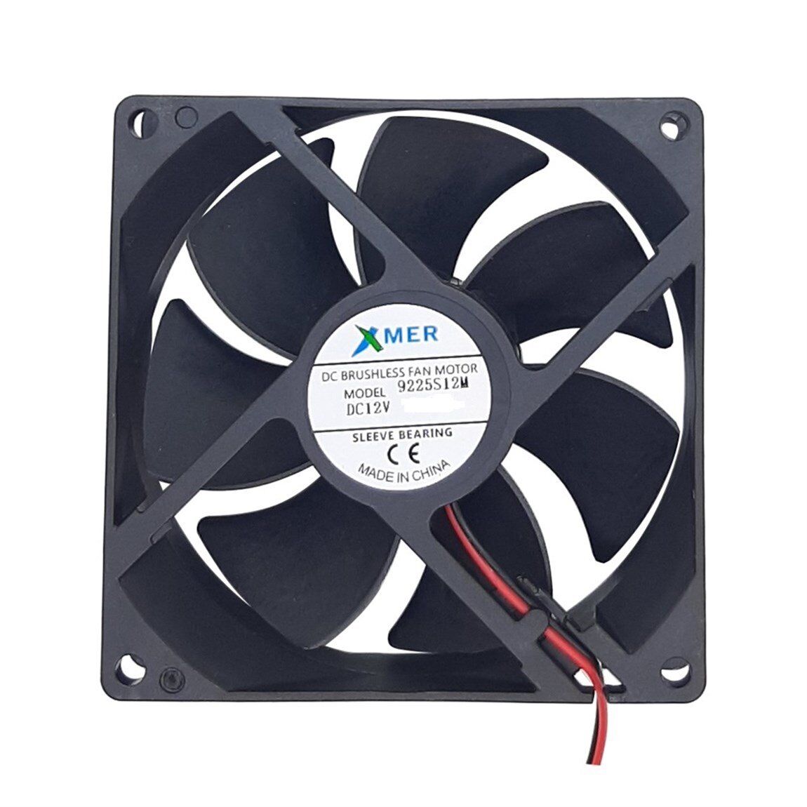 92X92X25mm 12V 0.15A 2P Xmer Fan
