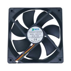 120X120X25mm 12V 0.50A 3P Xmer Fan