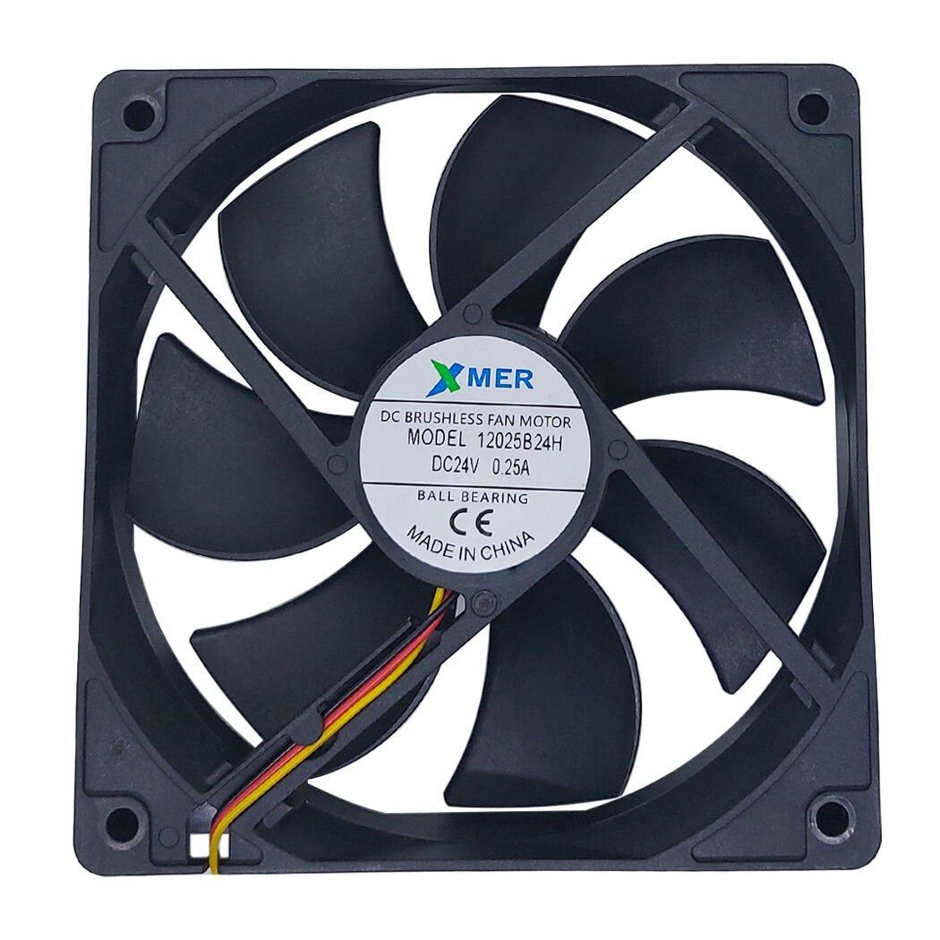 120X120X25mm Rulmanlı 24V 0.25A 3P Xmer Fan