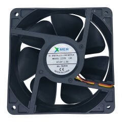 120X120X38mm Rulmanlı 12V 1.6A 3P Xmer Fan