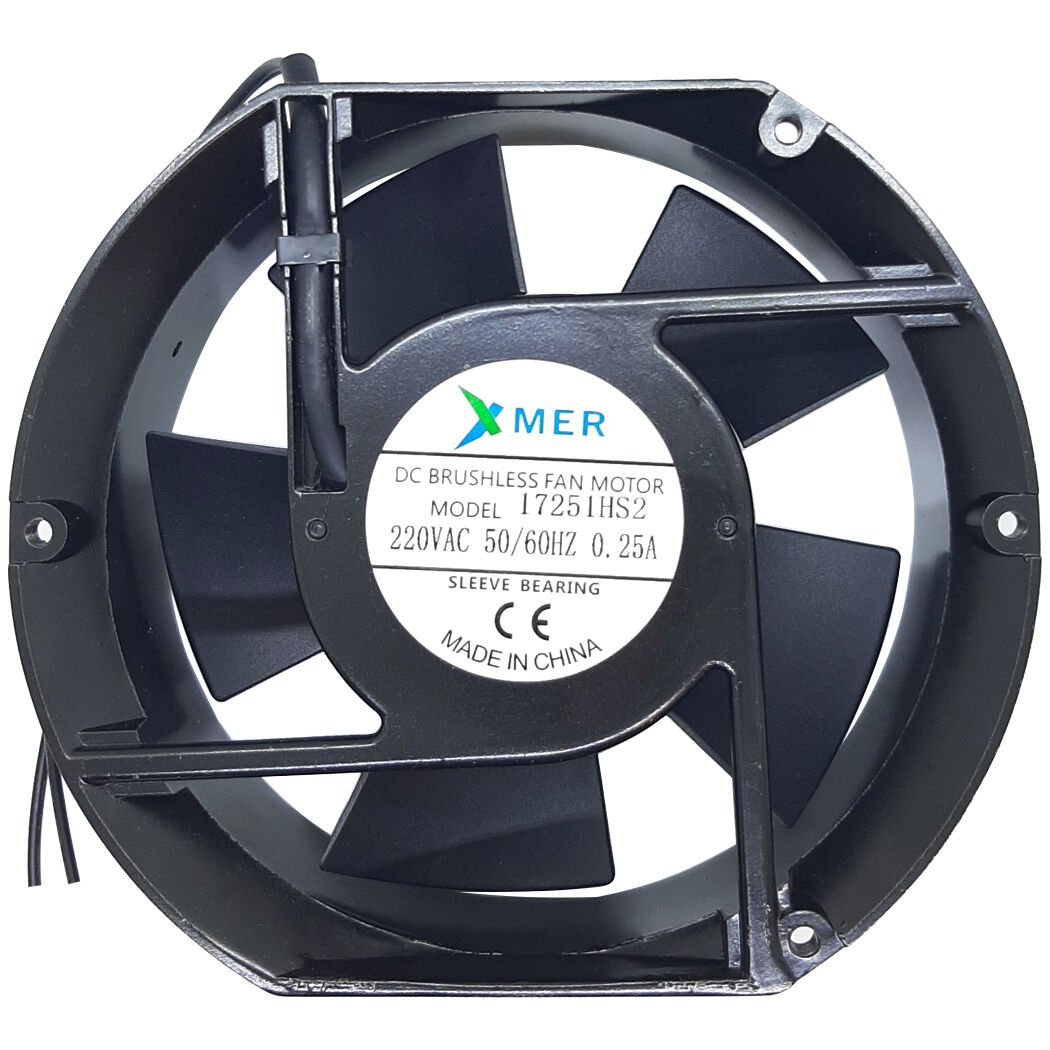 172X150X51mm 220V 0.25A 2P Oval Xmer Fan