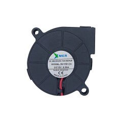 50X50X15mm Salyangoz 12V 0.20A 2P Xmer Fan