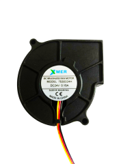 75X75X30mm Salyangoz 24V 0.15A 3P Xmer Fan