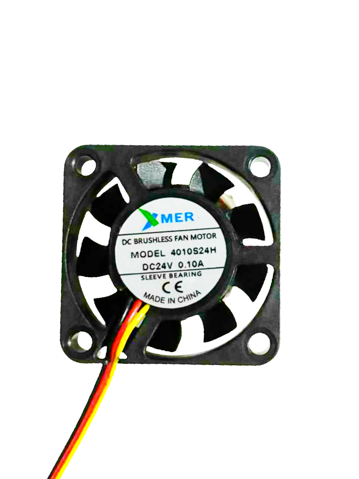 40X40X10mm 24V 0.10A 3P Xmer Fan
