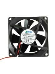 80X80X25mm 12V 0.30A 2P Xmer Fan