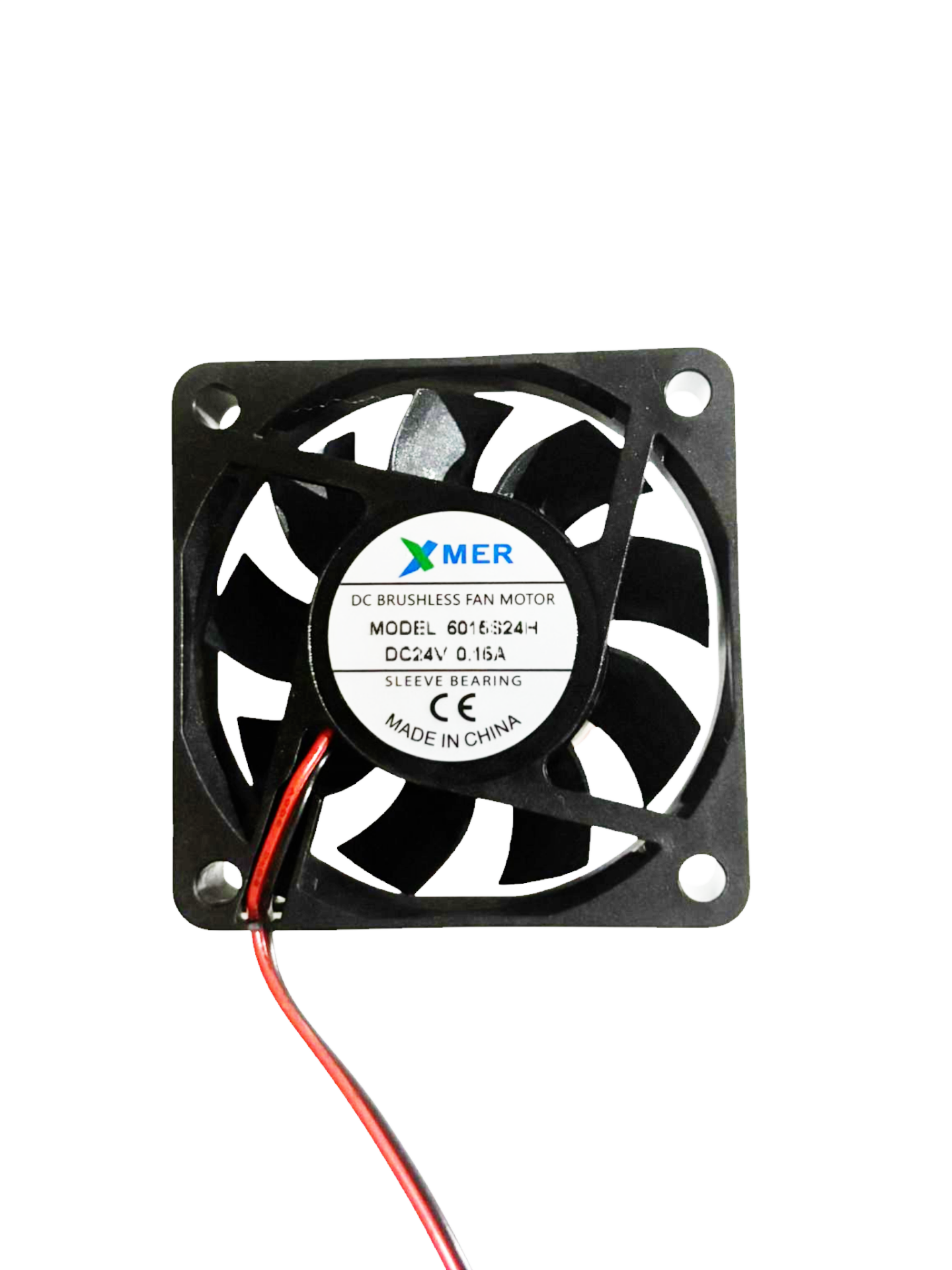 60X60X15mm 24V 0,15A 2P 4500Rpm Xmer Fan
