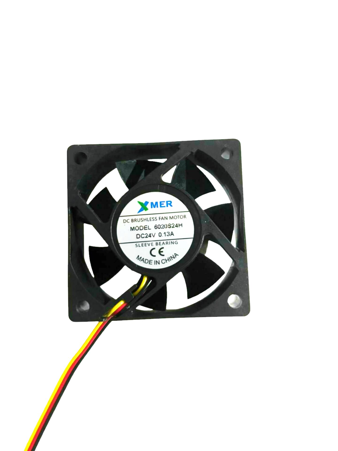 60X60X20mm 24V 0,13A 3P 4000Rpm Xmer Fan