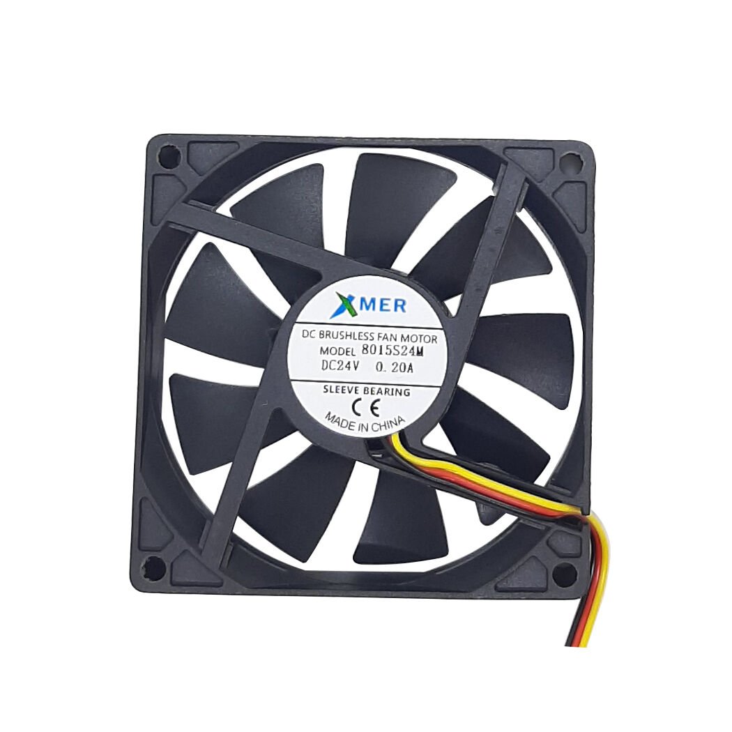 80X80X15mm 24V 0,20A 3P 4000Rpm Xmer Fan