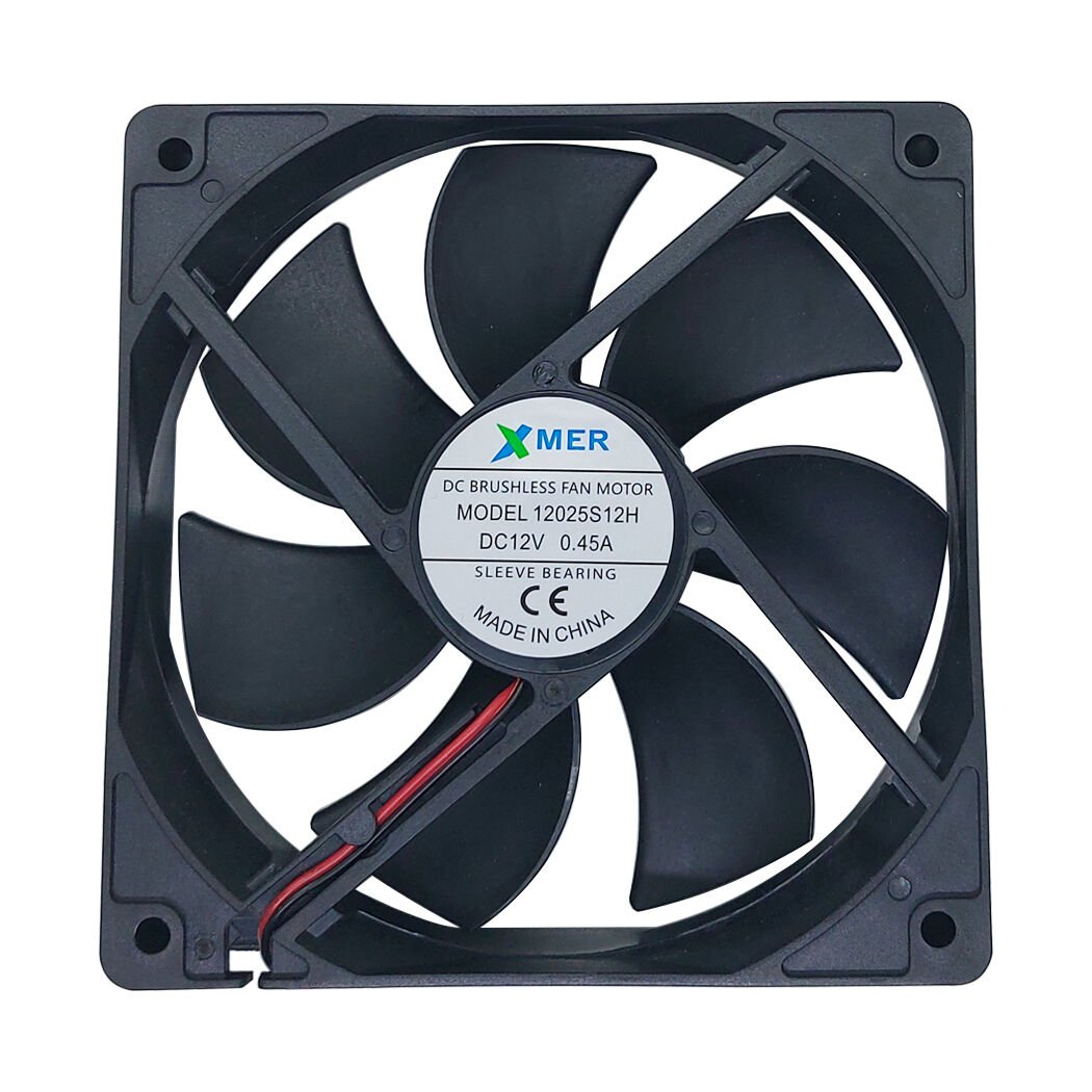 120X120X25mm 12V 0,45A 2P 3100Rpm Xmer Fan