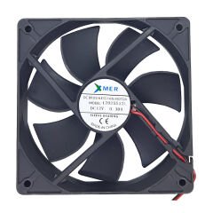 120X120X25mm 12V 0.30A 2P 2700Rpm Xmer Fan