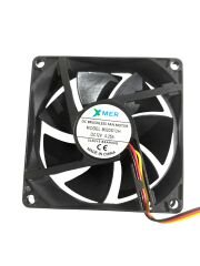 80X80X20mm 12V 0.25A 3P 3500Rpm Xmer Fan