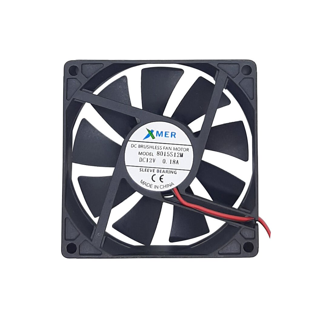 80X80X15mm 12V 0.18A 2P 3400Rpm Xmer Fan