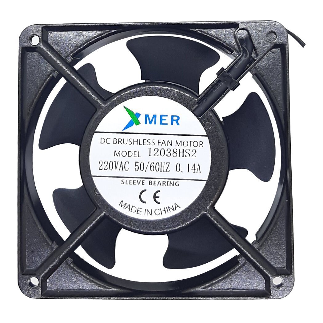 120X120X38mm 220V Ac 2700Rpm 7 Kanat Xmer Fan