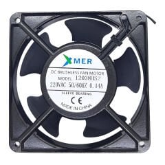 120X120X38mm 220V Ac 2700Rpm 7 Kanat Xmer Fan