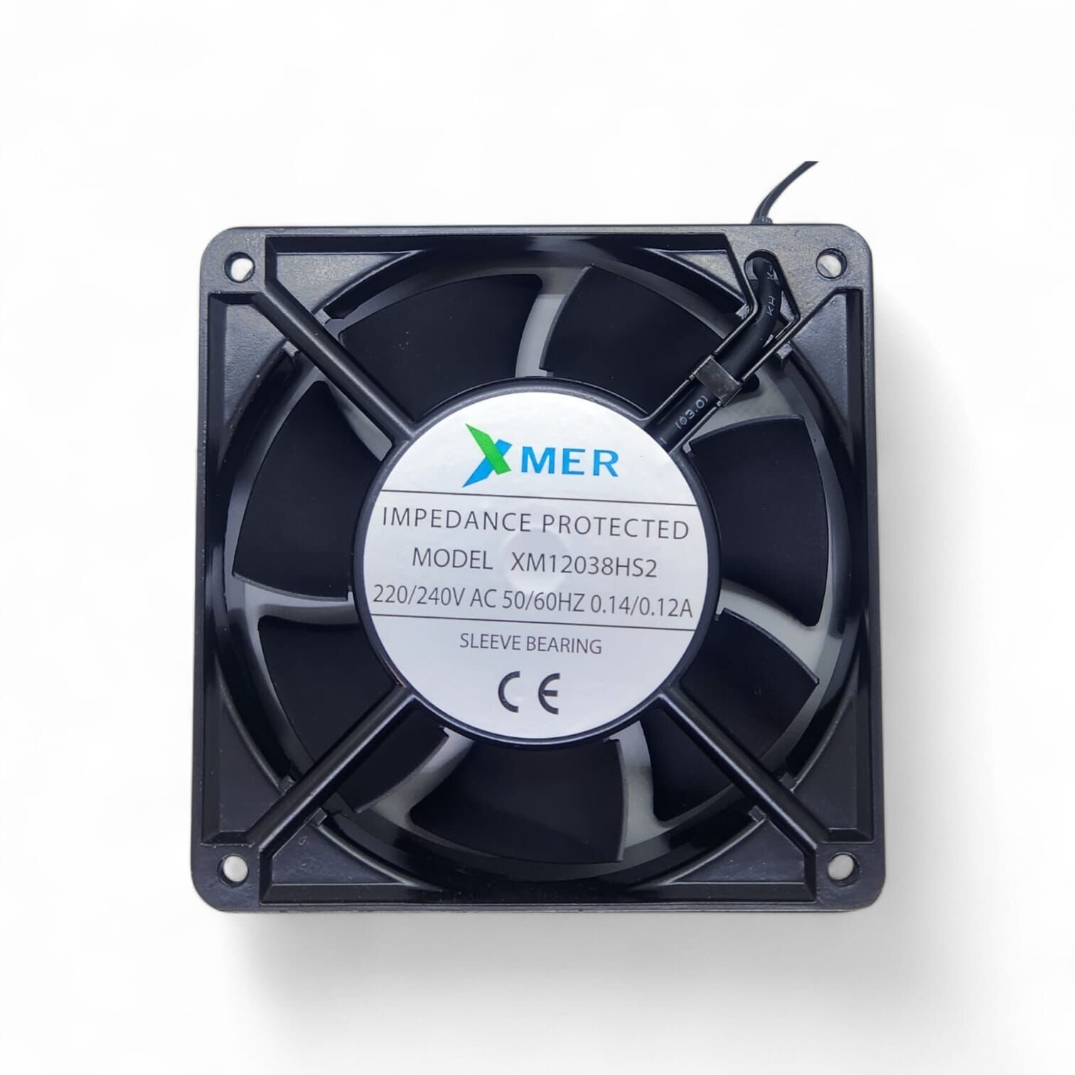 120X120X38mm 220V Ac 2700Rpm 7 Kanat Xmer Fan