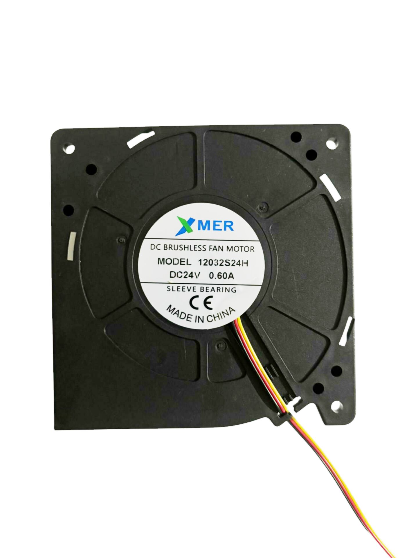120X120X32mm 24V 0,60A 3P 3000Rpm Salyangoz Xmer Fan