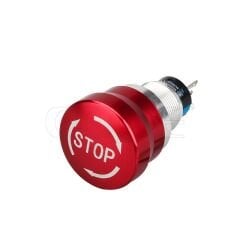 22mm Metal Acil-Stop Ip65 Agq22-22Ts/A