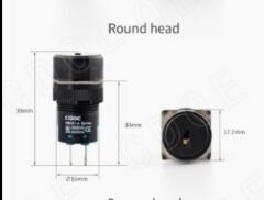 16mm Anahtarlı (Key) Buton Off-On Cd-Ay-11Y/21