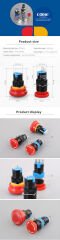 16mm Acil-Stop Buton Cd-Ay-11Ts/R
