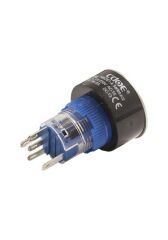 22mm Kalıcı Buton Sarı Ledli Cd-Awy-11Dz/24V/Y