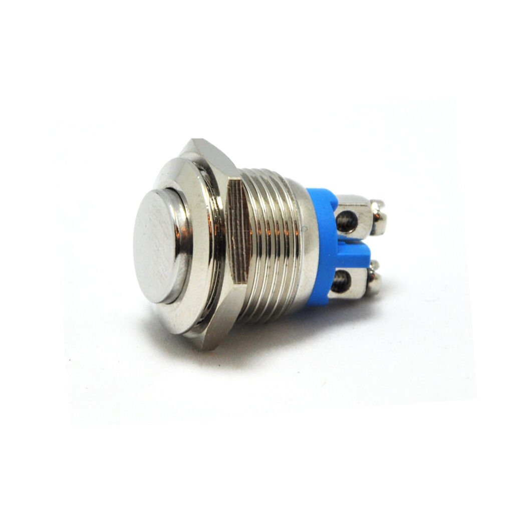 16mm Metal Yaylı Buton Çıkık Kafa Vida Bacak Af40