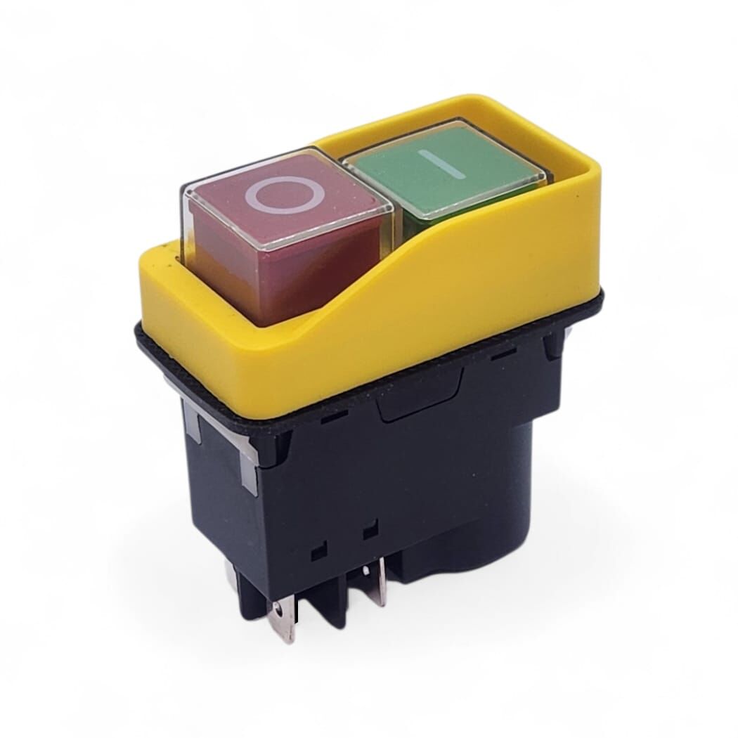 Zcd-02 4Pin Sarı Elektromanyetik Buton