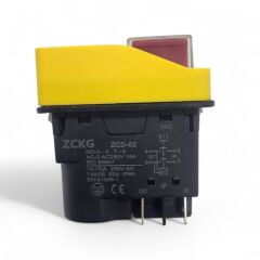 Zcd-02 4Pin Sarı Elektromanyetik Buton