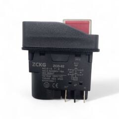 Zcd-02 4Pin Siyah Elektromanyetik Buton