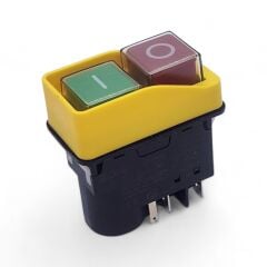 Zcd-02 5Pin Sarı Elektromanyetik Buton