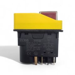 Zcd-02 5Pin Sarı Elektromanyetik Buton