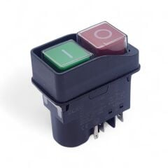 Zcd-02 5Pin Siyah Elektromanyetik Buton