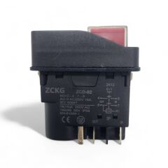 Zcd-02 5Pin Siyah Elektromanyetik Buton