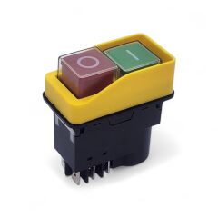 Zcd-02 6Pin Sarı Elektromanyetik Buton