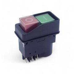 Zcd-02 6Pin Siyah Elektromanyetik Buton