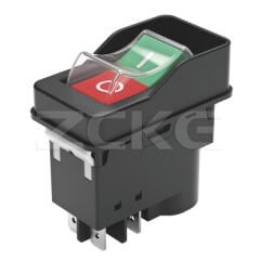 Zcd-02C 4P Kırmızı+Yeşil Elektromanyetik Buton