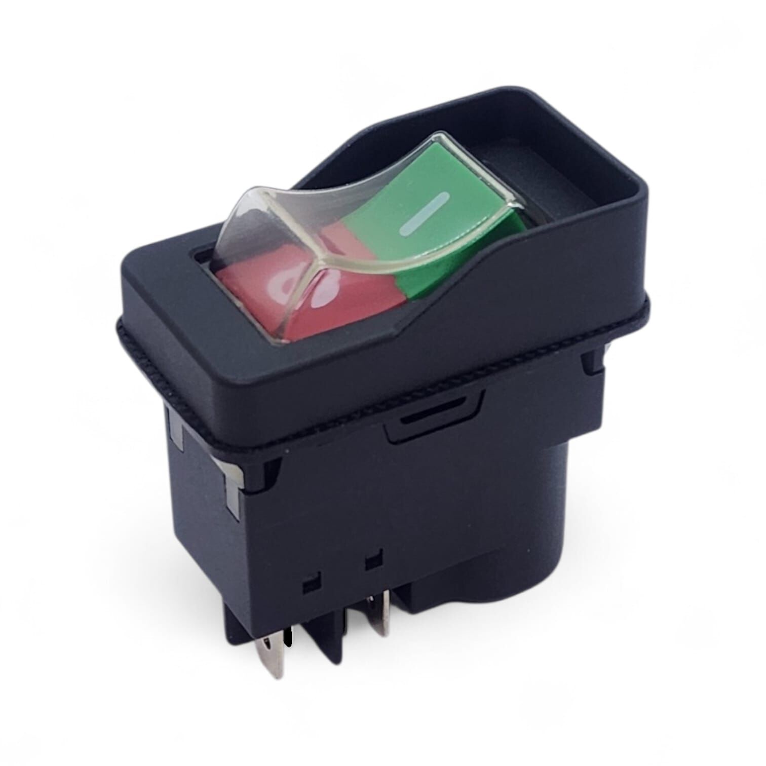 Zcd-02C 4P Kırmızı+Yeşil Elektromanyetik Buton