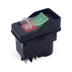 Zcd-02C 4P Kırmızı+Yeşil Elektromanyetik Buton