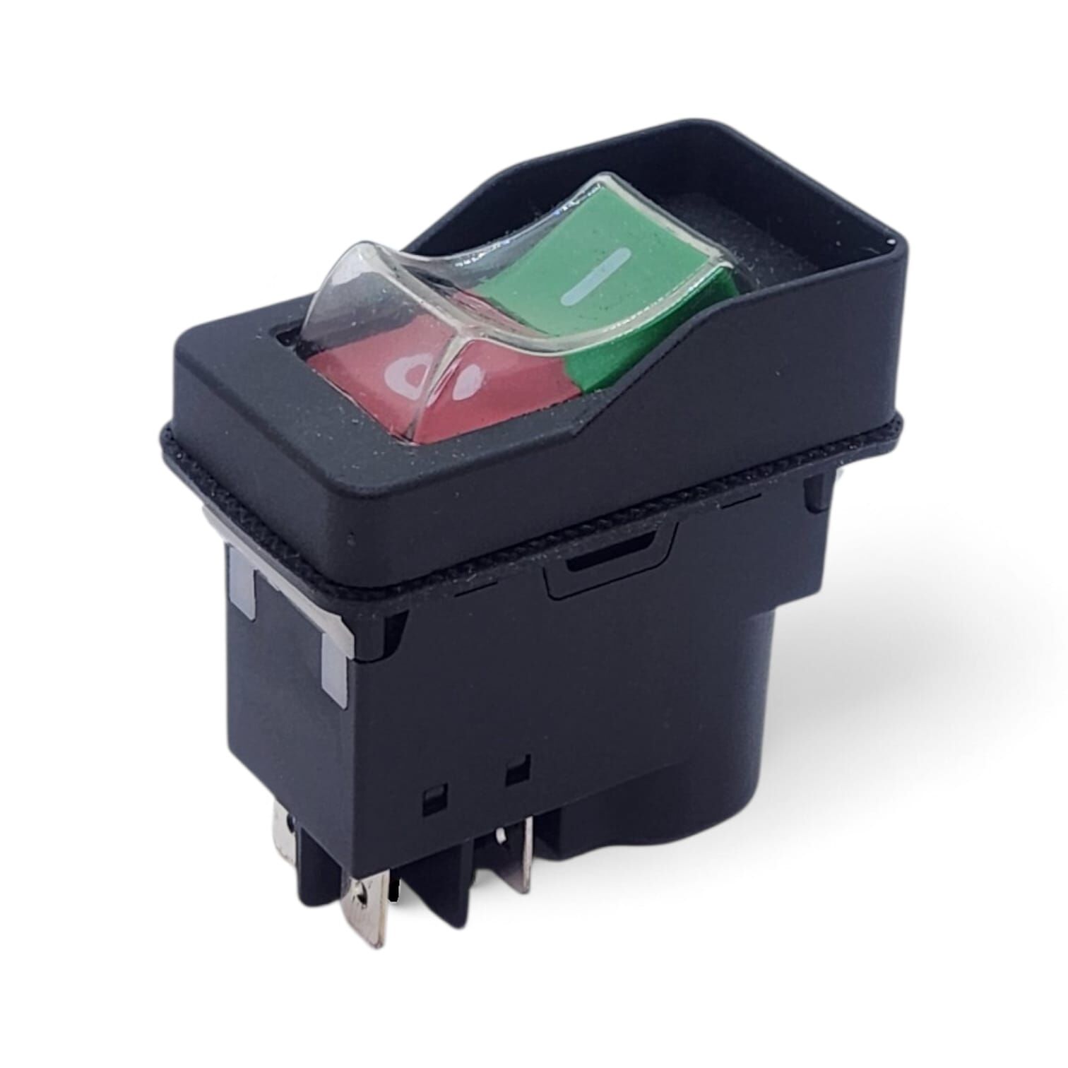 Zcd-02C 5Pin Kırmızı+Yeşil Elektromanyetik Buton