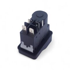 Zcd-02C 5Pin Beyaz Elektromanyetik Buton