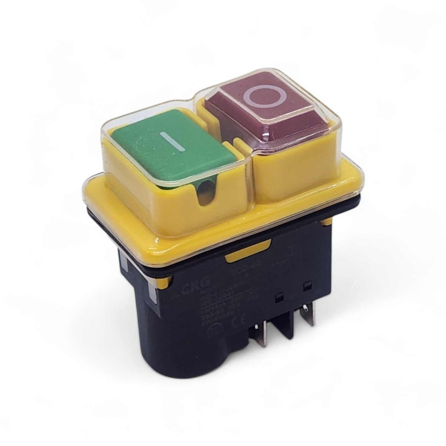 Zcd-02E 4Pin Sarı Elektromanyetik Buton