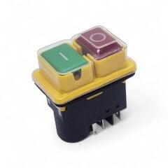 Zcd-02E 5Pin Sarı Elektromanyetik Buton