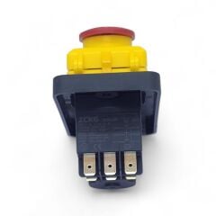 Zcd-03B 6Pin Sarı (Panelli) Elektromanyetik Buton