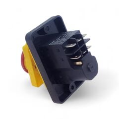 Zcd-03B 7Pin Sarı (Panelli) Elektromanyetik Buton