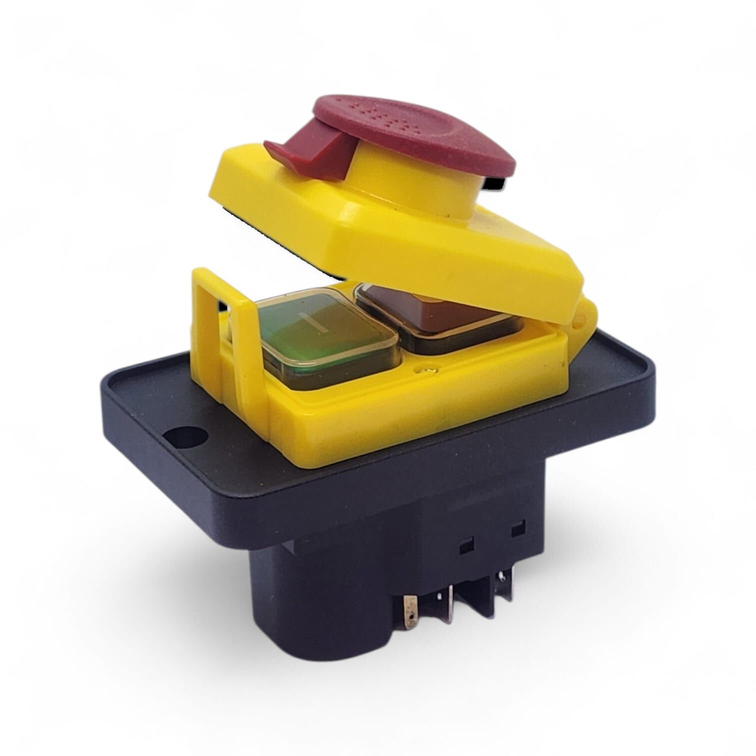 Zcd-03B 7Pin Sarı (Panelli) Elektromanyetik Buton